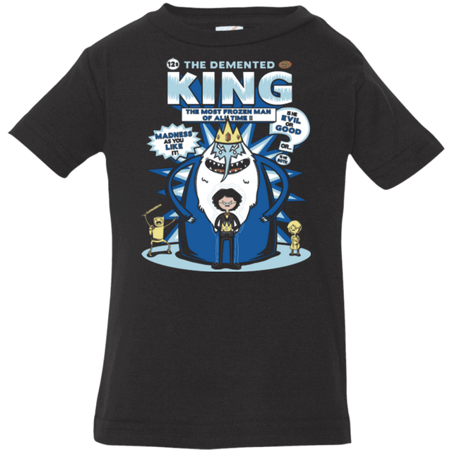 T-Shirts Black / 6 Months Demented king Infant Premium T-Shirt