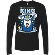 T-Shirts Black / Small Demented king Men's Premium Long Sleeve