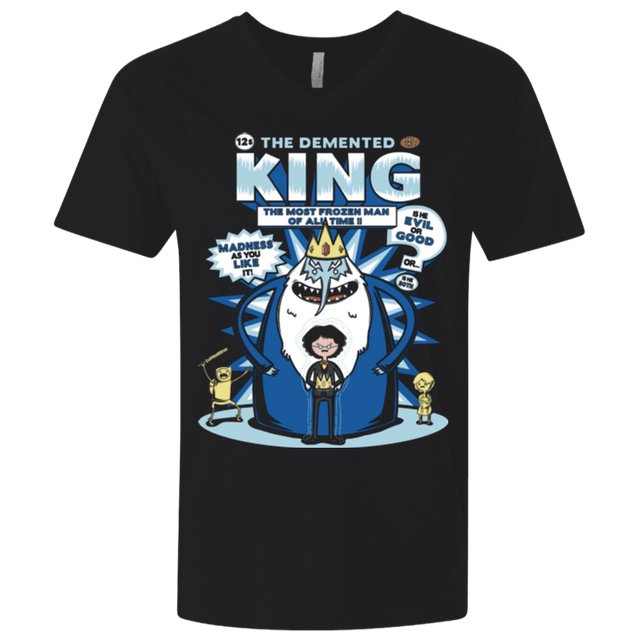 T-Shirts Black / X-Small Demented king Men's Premium V-Neck