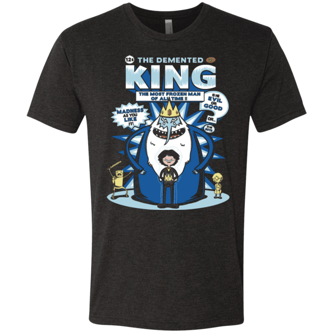 T-Shirts Vintage Black / Small Demented king Men's Triblend T-Shirt