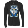 T-Shirts Vintage Black / X-Small Demented king Triblend Long Sleeve Hoodie Tee