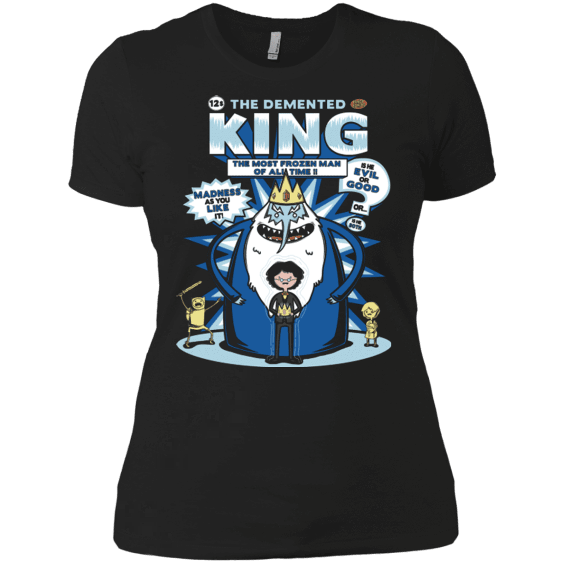 T-Shirts Black / X-Small Demented king Women's Premium T-Shirt