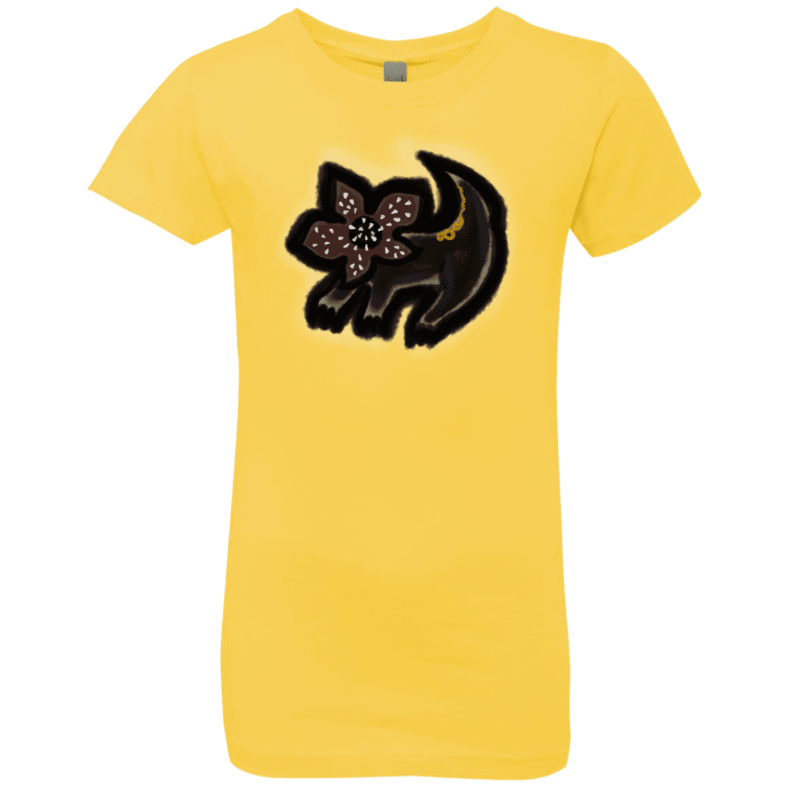 T-Shirts Vibrant Yellow / YXS Demodog Rupestre Girls Premium T-Shirt