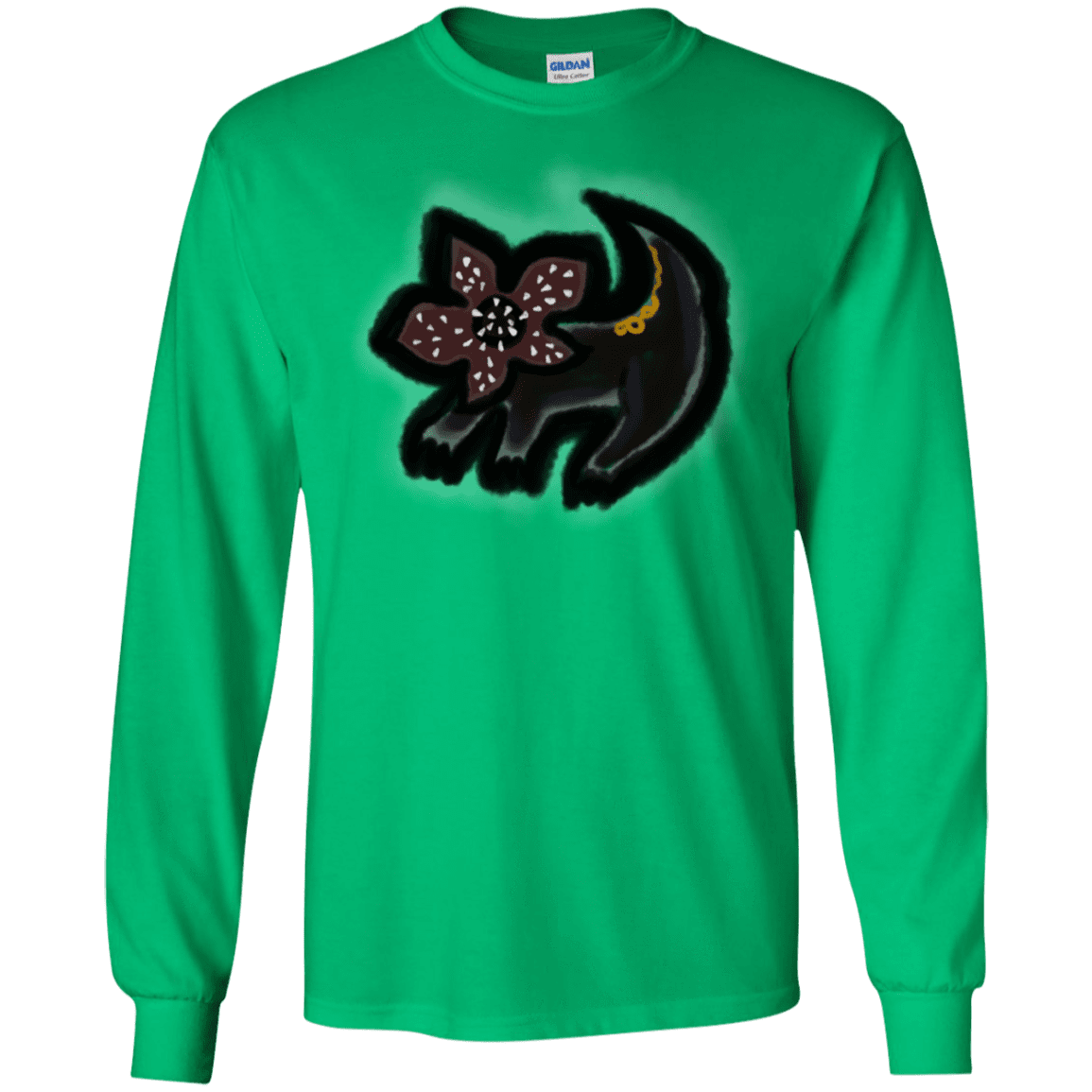 T-Shirts Irish Green / S Demodog Rupestre Men's Long Sleeve T-Shirt