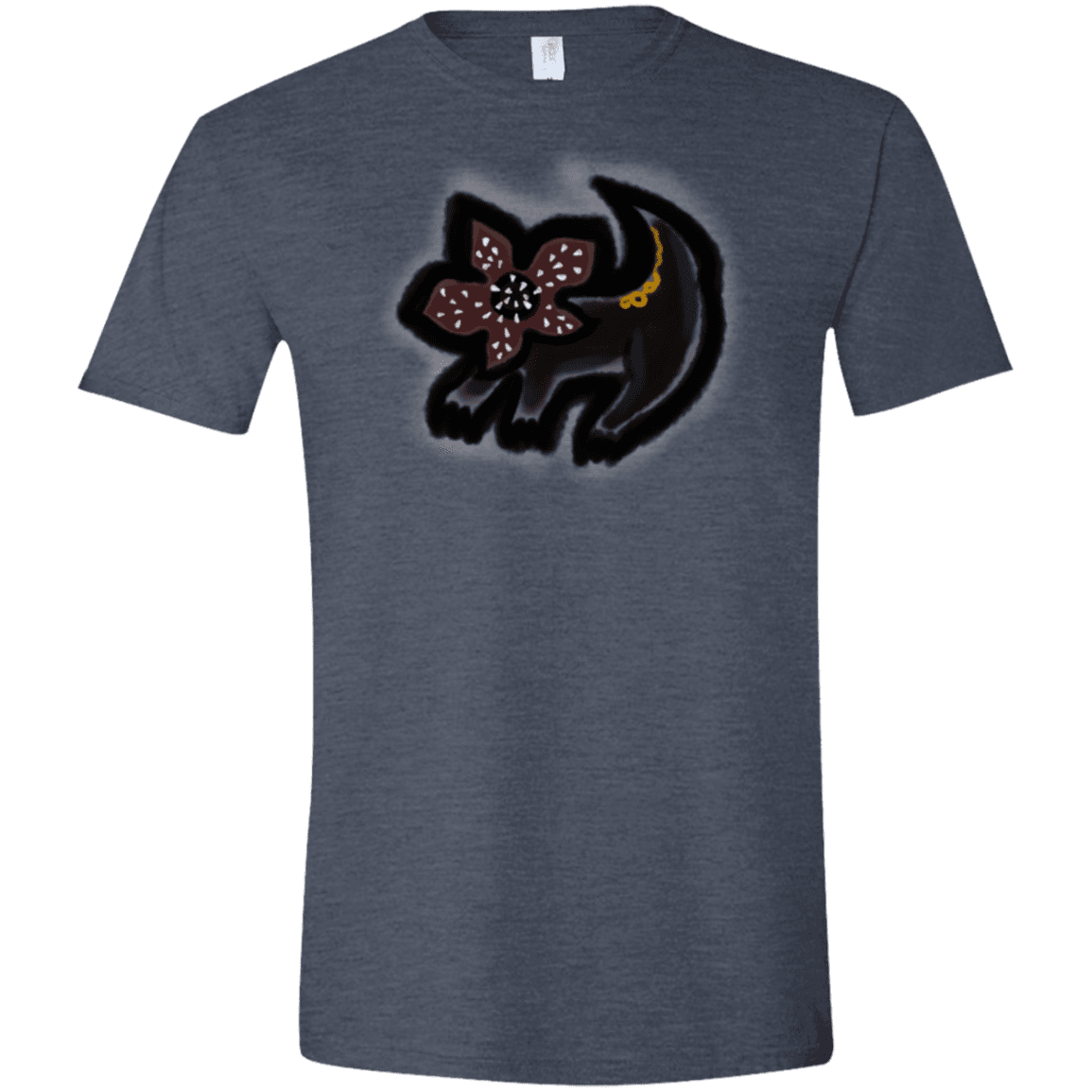 T-Shirts Heather Navy / S Demodog Rupestre Men's Semi-Fitted Softstyle