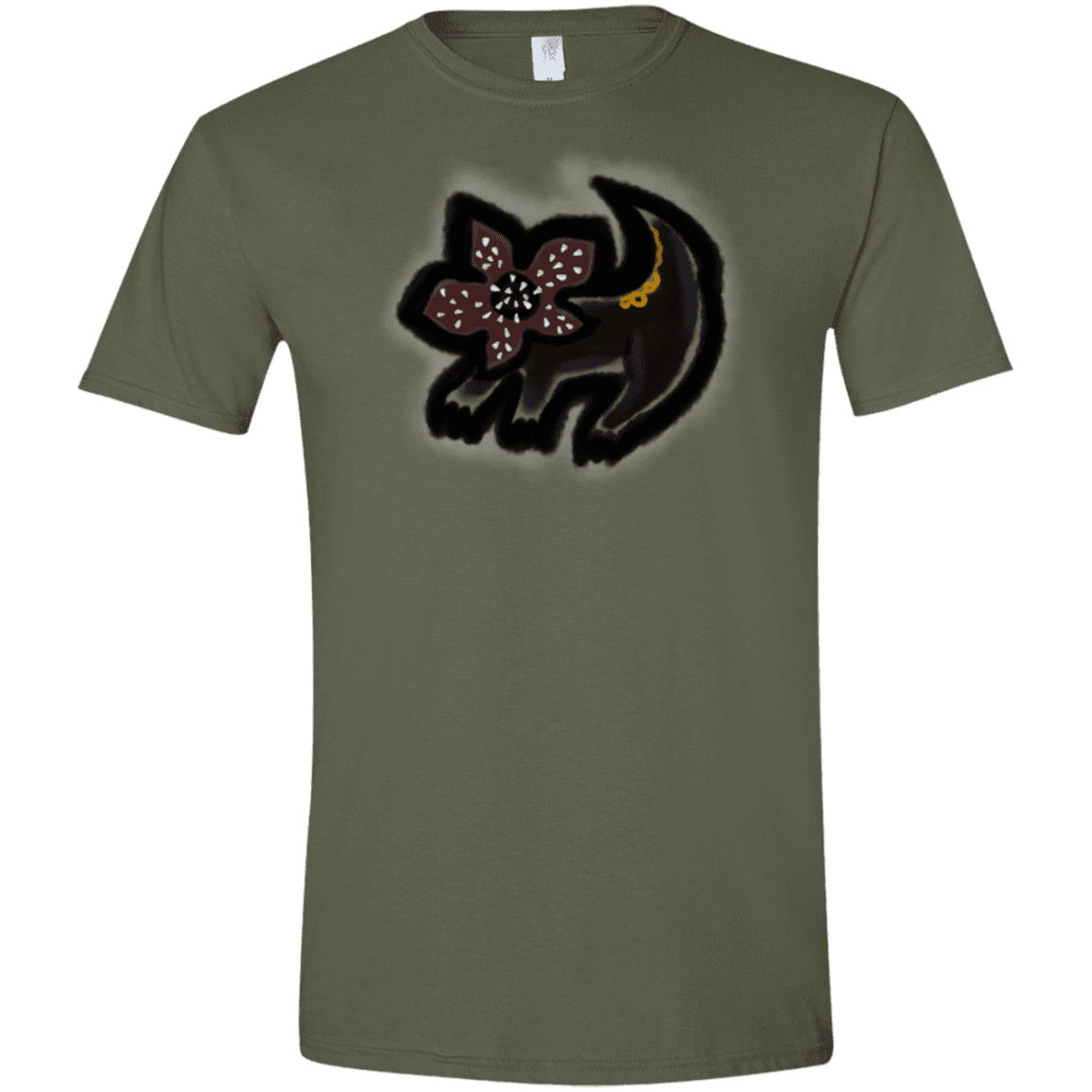 T-Shirts Military Green / S Demodog Rupestre Men's Semi-Fitted Softstyle