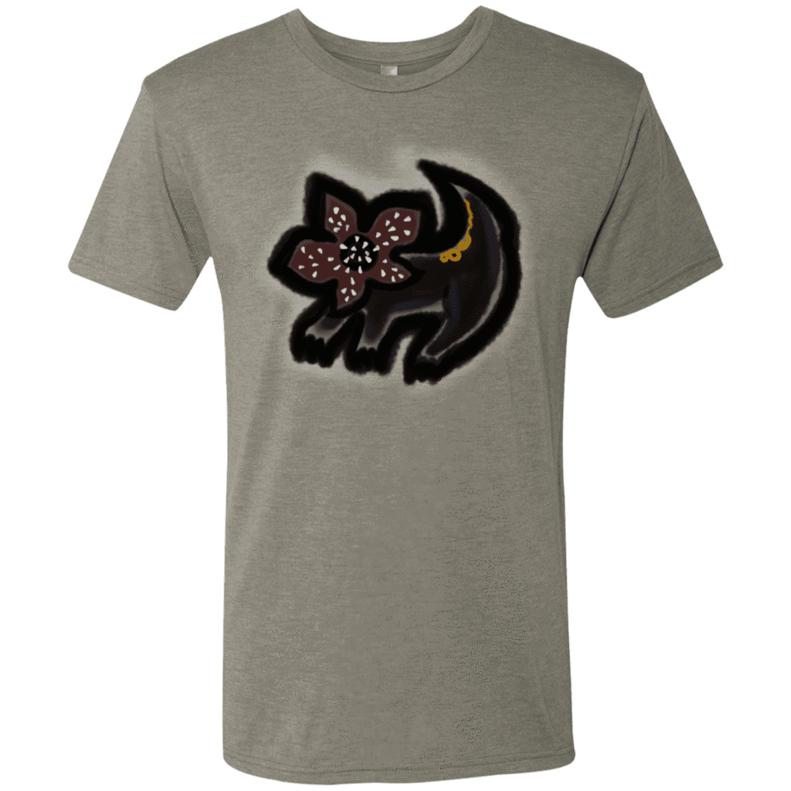 T-Shirts Venetian Grey / S Demodog Rupestre Men's Triblend T-Shirt