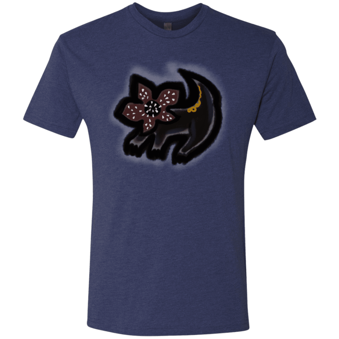 T-Shirts Vintage Navy / S Demodog Rupestre Men's Triblend T-Shirt