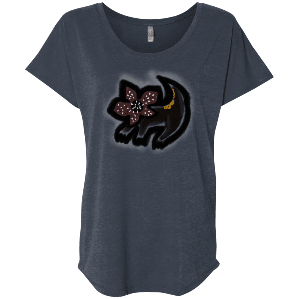 T-Shirts Vintage Navy / X-Small Demodog Rupestre Triblend Dolman Sleeve