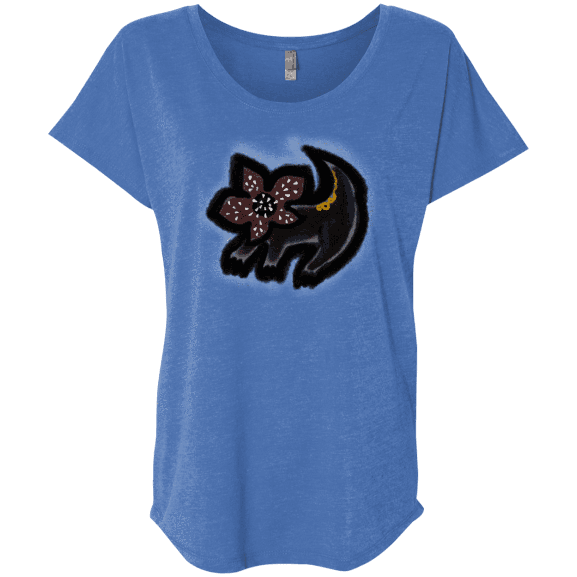 T-Shirts Vintage Royal / X-Small Demodog Rupestre Triblend Dolman Sleeve