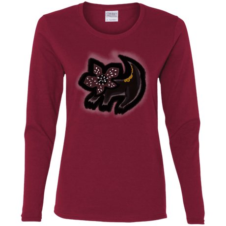 T-Shirts Cardinal / S Demodog Rupestre Women's Long Sleeve T-Shirt