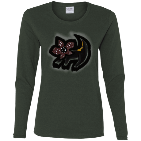 T-Shirts Forest / S Demodog Rupestre Women's Long Sleeve T-Shirt