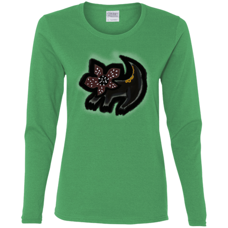 T-Shirts Irish Green / S Demodog Rupestre Women's Long Sleeve T-Shirt