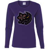 T-Shirts Purple / S Demodog Rupestre Women's Long Sleeve T-Shirt