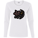 T-Shirts White / S Demodog Rupestre Women's Long Sleeve T-Shirt