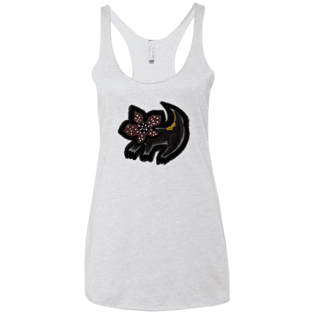 T-Shirts Heather White / X-Small Demodog Rupestre Women's Triblend Racerback Tank