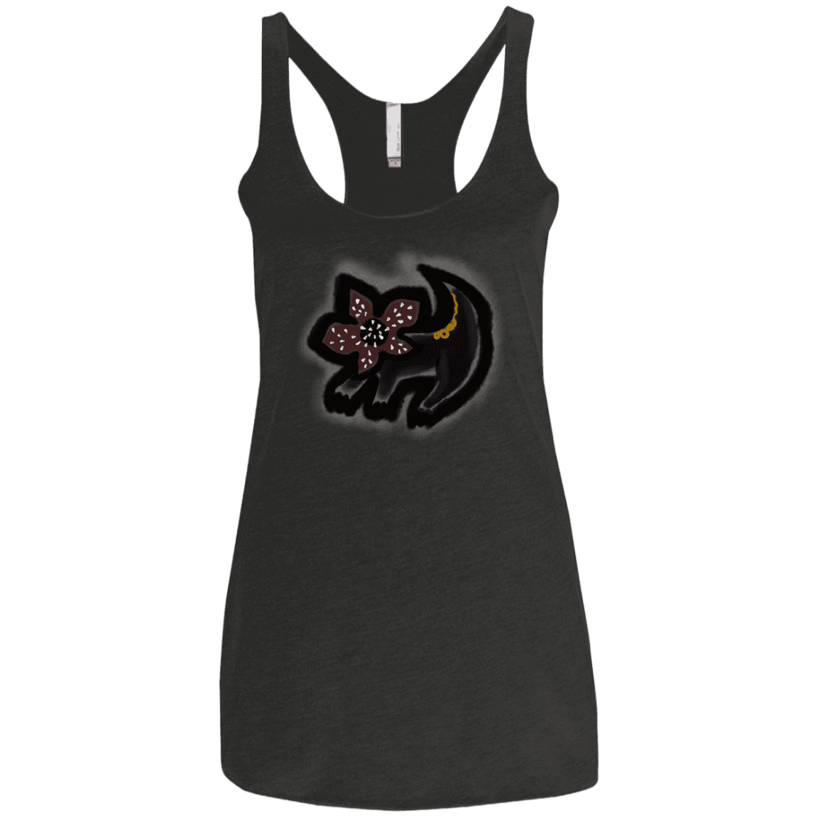 T-Shirts Vintage Black / X-Small Demodog Rupestre Women's Triblend Racerback Tank