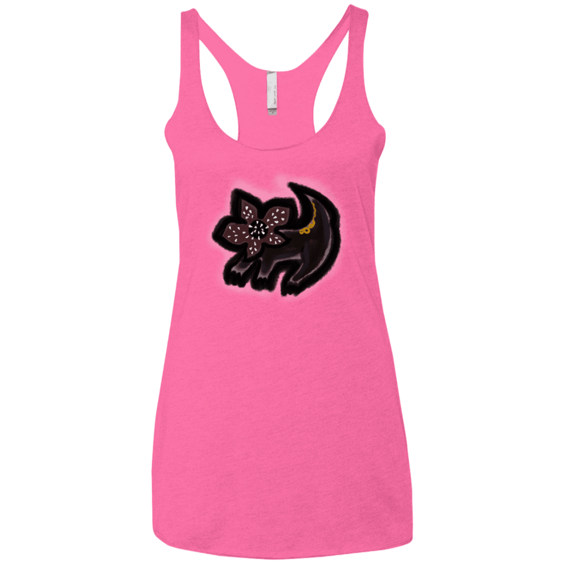 T-Shirts Vintage Pink / X-Small Demodog Rupestre Women's Triblend Racerback Tank