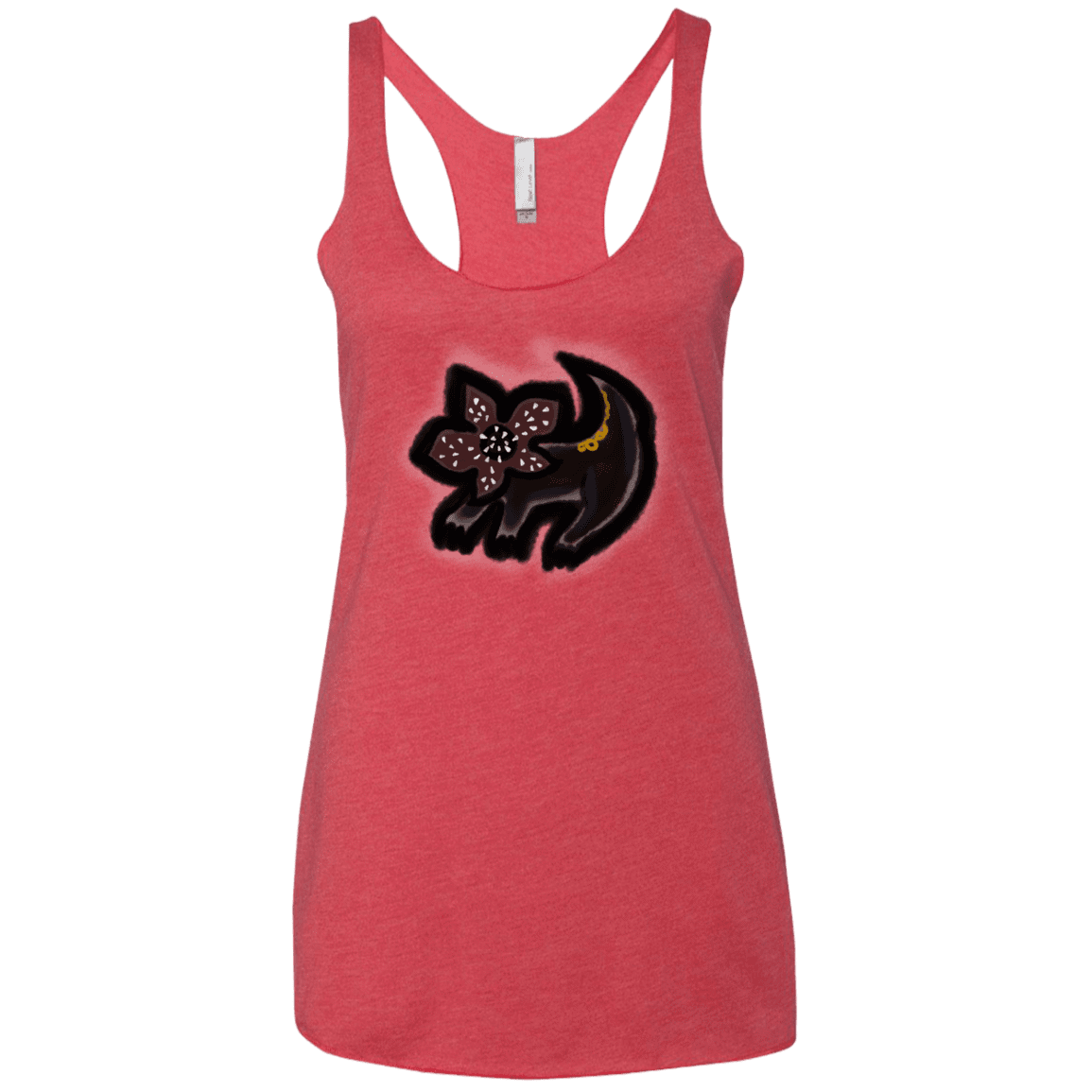 T-Shirts Vintage Red / X-Small Demodog Rupestre Women's Triblend Racerback Tank