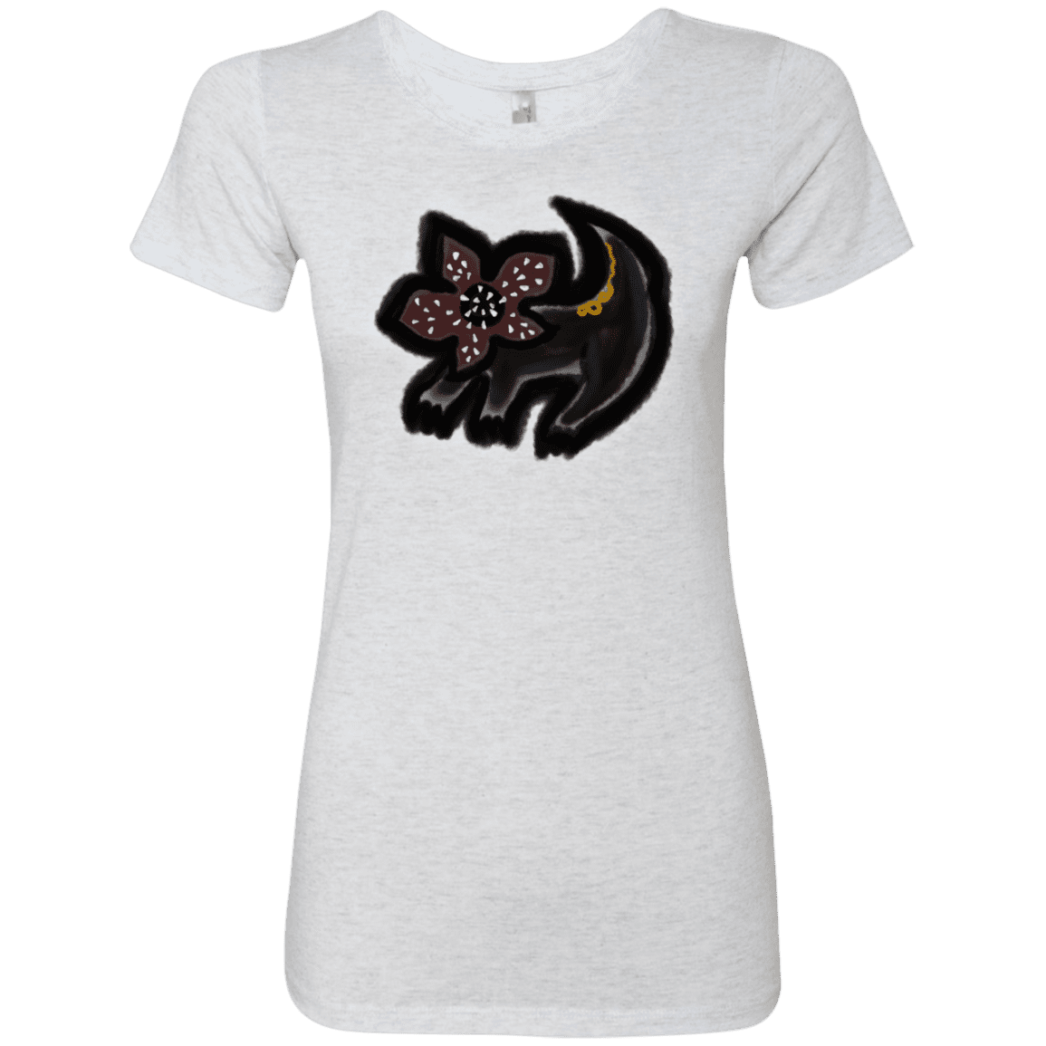 T-Shirts Heather White / S Demodog Rupestre Women's Triblend T-Shirt