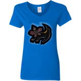 T-Shirts Royal / S Demodog Rupestre Women's V-Neck T-Shirt