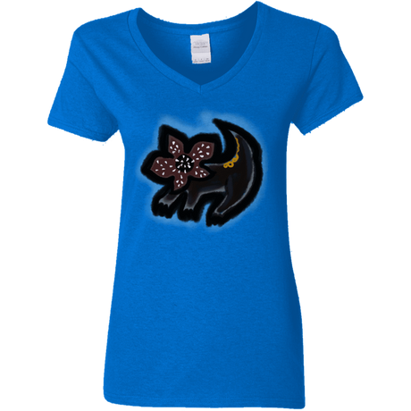 T-Shirts Royal / S Demodog Rupestre Women's V-Neck T-Shirt