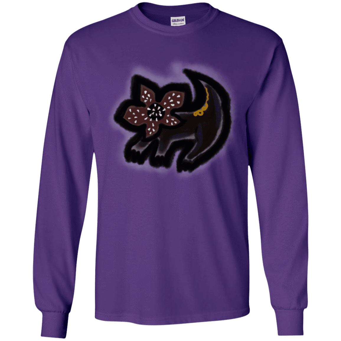 T-Shirts Purple / YS Demodog Rupestre Youth Long Sleeve T-Shirt