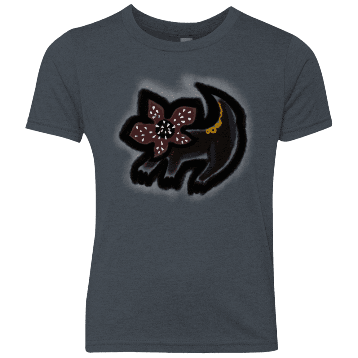 T-Shirts Vintage Navy / YXS Demodog Rupestre Youth Triblend T-Shirt