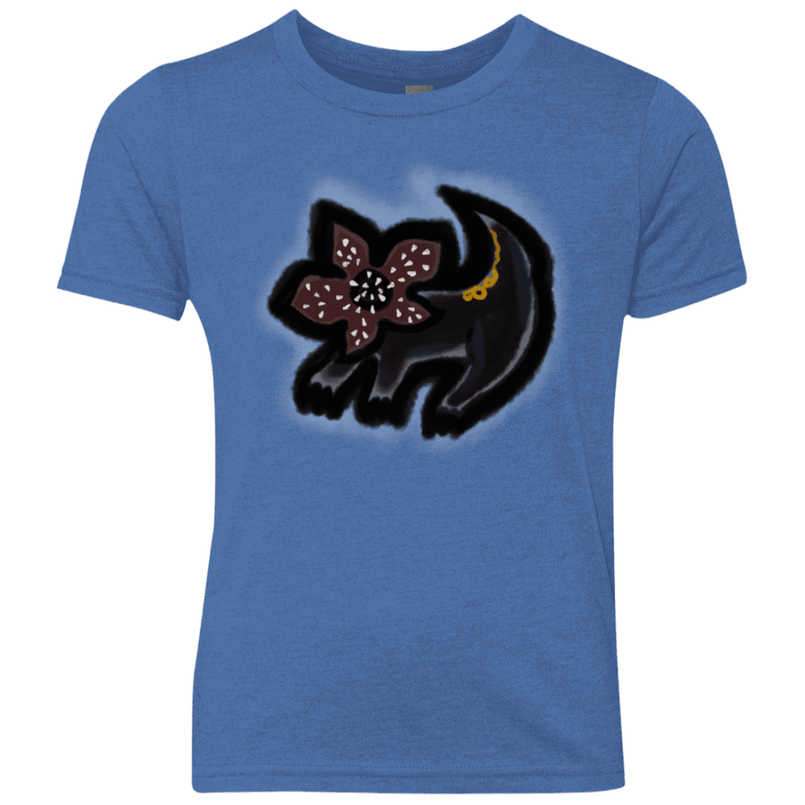 T-Shirts Vintage Royal / YXS Demodog Rupestre Youth Triblend T-Shirt