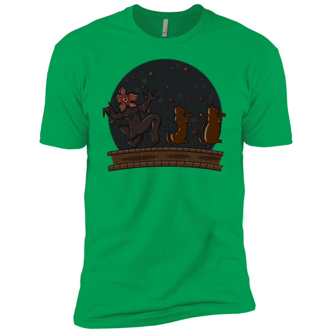 T-Shirts Kelly Green / YXS Demogorgon Chocolata Boys Premium T-Shirt