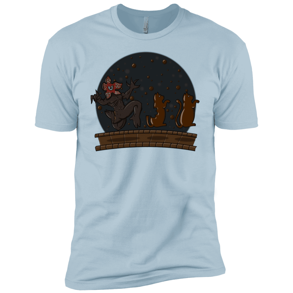 T-Shirts Light Blue / YXS Demogorgon Chocolata Boys Premium T-Shirt