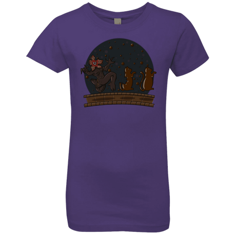 T-Shirts Purple Rush / YXS Demogorgon Chocolata Girls Premium T-Shirt