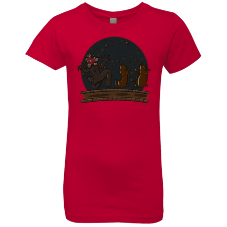 T-Shirts Red / YXS Demogorgon Chocolata Girls Premium T-Shirt