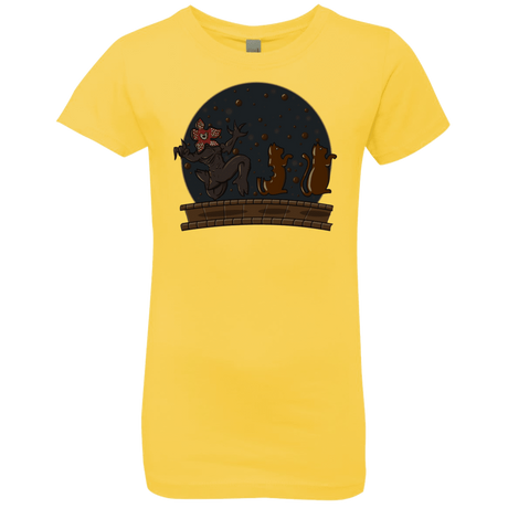 T-Shirts Vibrant Yellow / YXS Demogorgon Chocolata Girls Premium T-Shirt