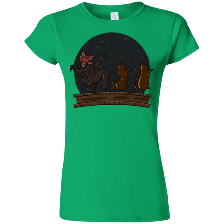 T-Shirts Irish Green / S Demogorgon Chocolata Junior Slimmer-Fit T-Shirt