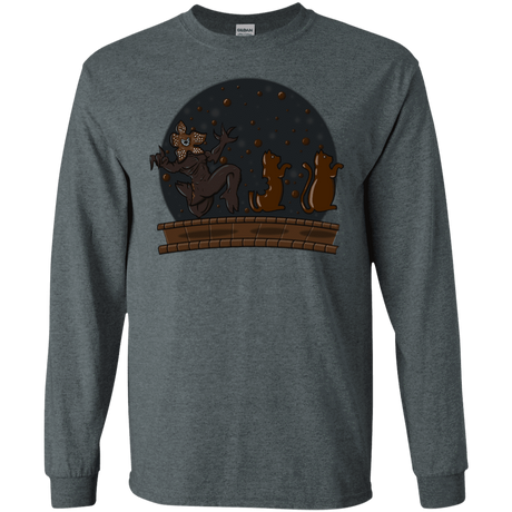 T-Shirts Dark Heather / S Demogorgon Chocolata Men's Long Sleeve T-Shirt