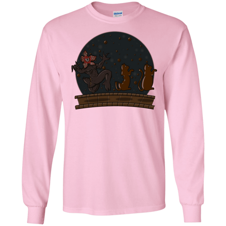 T-Shirts Light Pink / S Demogorgon Chocolata Men's Long Sleeve T-Shirt