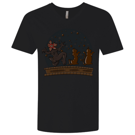 T-Shirts Black / X-Small Demogorgon Chocolata Men's Premium V-Neck