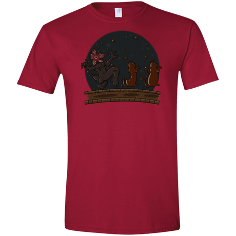 T-Shirts Cardinal Red / S Demogorgon Chocolata Men's Semi-Fitted Softstyle