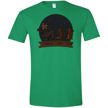 T-Shirts Heather Irish Green / M Demogorgon Chocolata Men's Semi-Fitted Softstyle