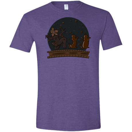 T-Shirts Heather Purple / S Demogorgon Chocolata Men's Semi-Fitted Softstyle