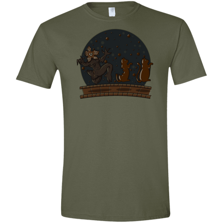 T-Shirts Military Green / S Demogorgon Chocolata Men's Semi-Fitted Softstyle