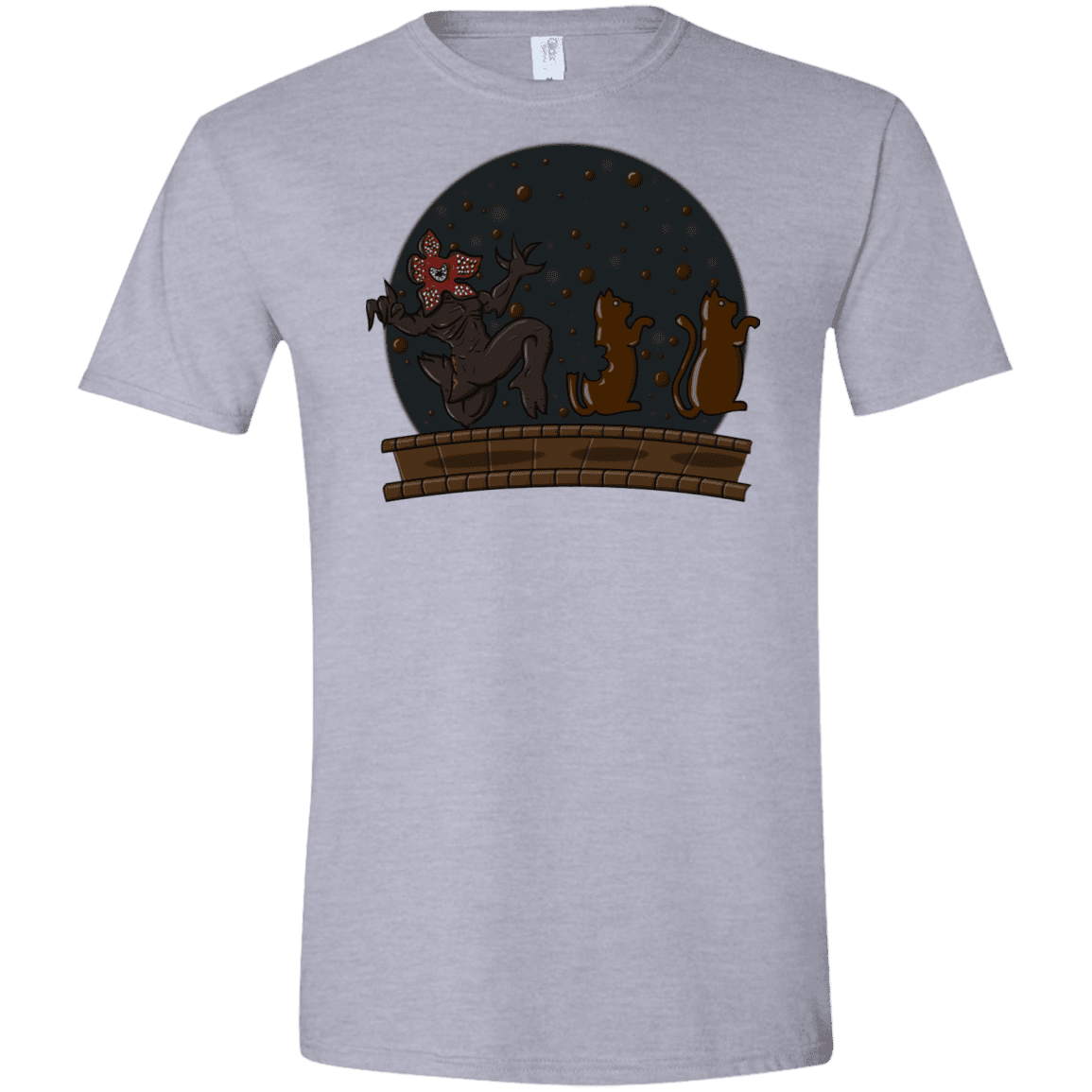 T-Shirts Sport Grey / X-Small Demogorgon Chocolata Men's Semi-Fitted Softstyle