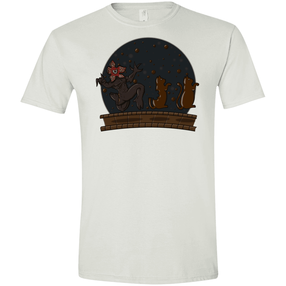 T-Shirts White / X-Small Demogorgon Chocolata Men's Semi-Fitted Softstyle