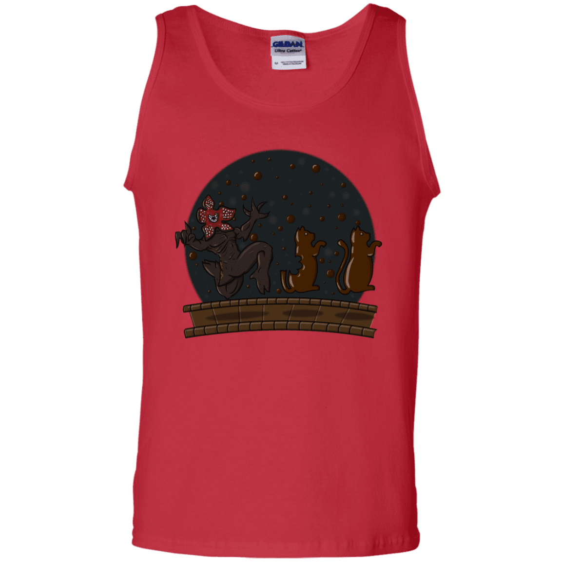T-Shirts Red / S Demogorgon Chocolata Men's Tank Top