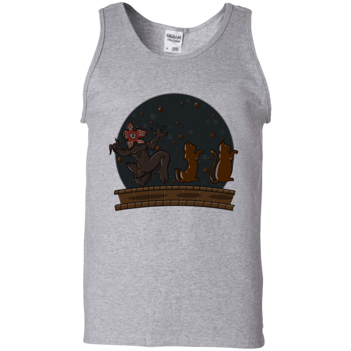T-Shirts Sport Grey / S Demogorgon Chocolata Men's Tank Top