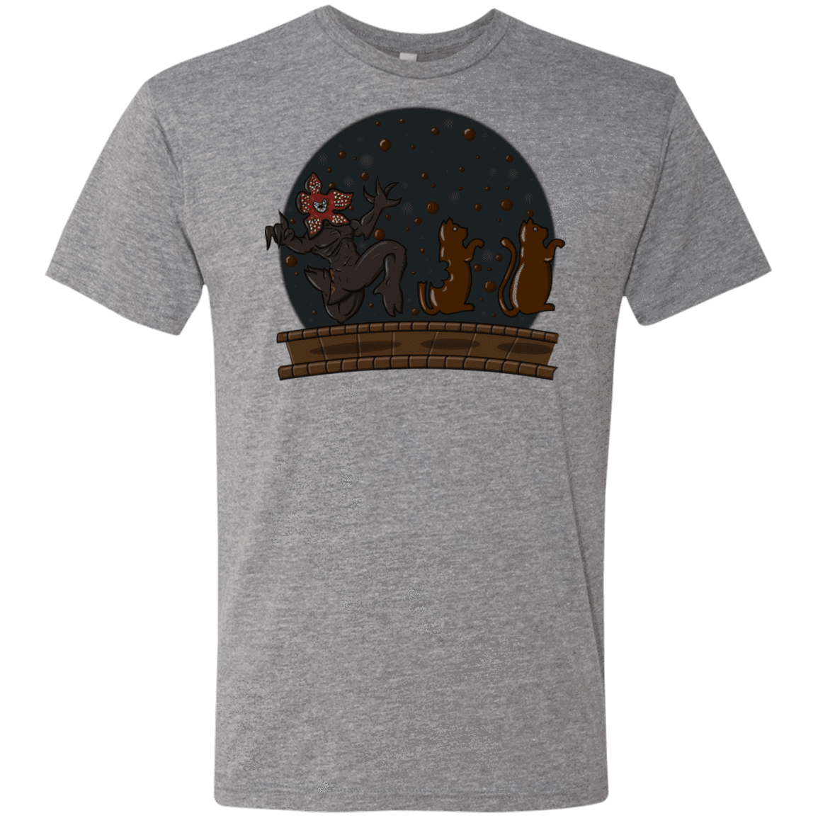 T-Shirts Premium Heather / S Demogorgon Chocolata Men's Triblend T-Shirt