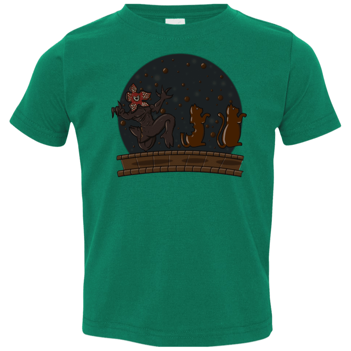 T-Shirts Kelly / 2T Demogorgon Chocolata Toddler Premium T-Shirt