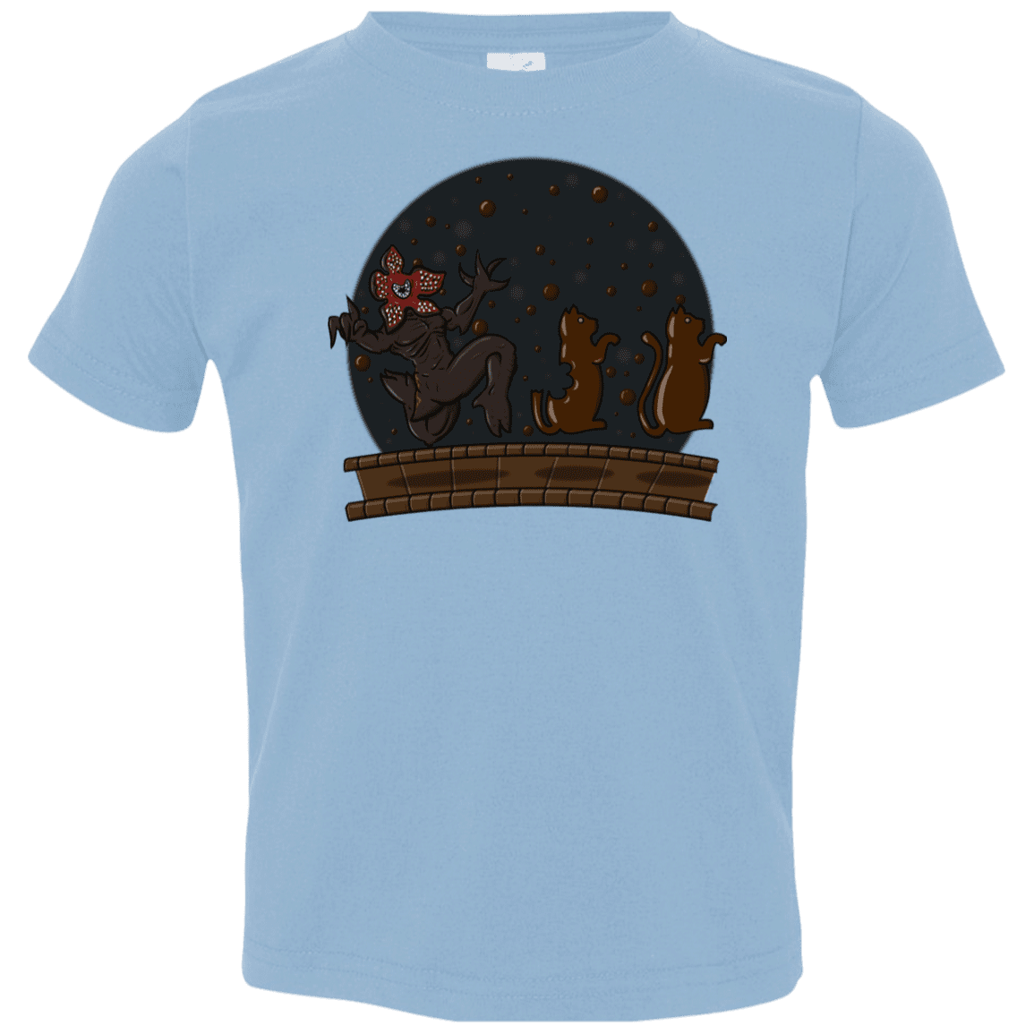 T-Shirts Light Blue / 2T Demogorgon Chocolata Toddler Premium T-Shirt