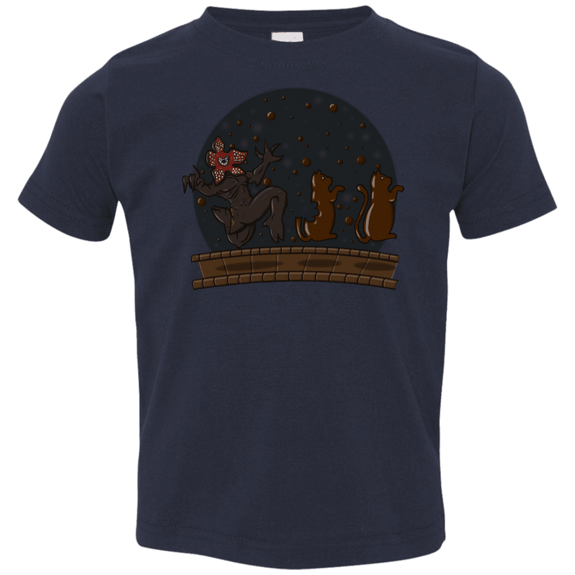 T-Shirts Navy / 2T Demogorgon Chocolata Toddler Premium T-Shirt